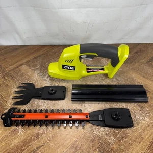 Cizalla y arbusto inalámbrico para césped Ryobi P2900 18V - FALTA TUERCA DE BLOQUEO - Imagen 1 de 12