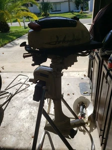 Johnson Vintage Outboard Motor 3hp - Picture 1 of 12