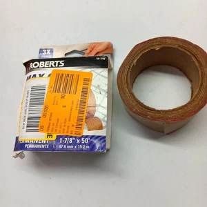 Roberts Double Sided Acrylic Adhesive Strip Max Grip Tape for Vinyl 1-7/8 "x 50' - Picture 1 of 4