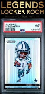 2024 Panini Prizm Prizmania #30 Deion Sanders PSA 9 - Picture 1 of 2
