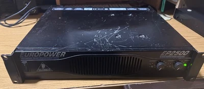 Behringer Europower EP2500 Stereo Power Amplifier 2 x 1200w @ 2Ω - Image 1 of 3