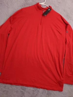 NEW Under Armour Pullover Mens 3XL Quarter Zip Charged Cotton Performance Golf - Image 1 of 4
