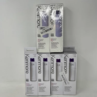 6 Pack Kenmore 9081 Replacement Refrigerator Water Filter 46-9081 46-9930 4 NEW - Image 1 of 4