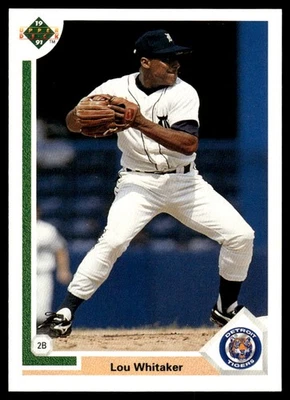 1991 Upper Deck #367 Lou Whitaker - Image 1 of 2
