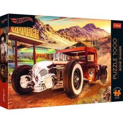 Trefl, Hot Wheels, Bone Shaker, 1000 Teile Premium Plus Puzzle - Bild 1 von 3