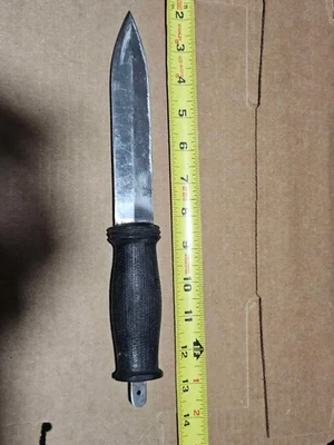 Vintage PIC Japan “Sea Hunter” Dive Knife – 12" Stainless Fixed Blade #12522 - Image 1 of 4