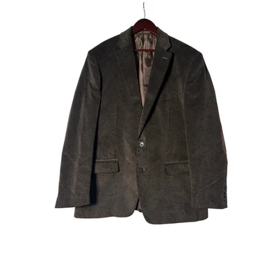 Chaps Blazer Mens Brown 42R Corduroy Elbow Patch Sport Coat Jacket Classic   - Image 1 of 4