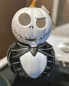 Jack Skellington Light-Up Pumpkin 12” NBC Nightmare Before Christmas nuovo con etichetta - Foto 1 di 3