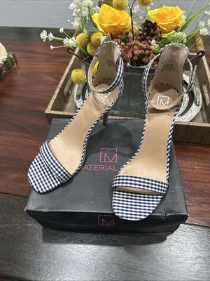 Material Niña Mujer Blaire5 Puntera Abierta Informal Correa al Tobillo Sandalias Talla 9’5 Foto 1 de 4