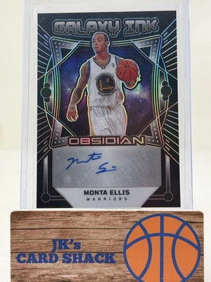 2024-25 Panini Obsidian Monta Ellis Galaxy tinta automática/149 #GI-MEG Foto 1 de 2