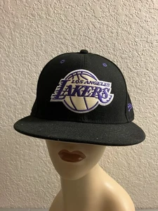 Gorra para hombre Los Angeles Lakers New Era talla única SnapBack negra - Imagen 1 de 7