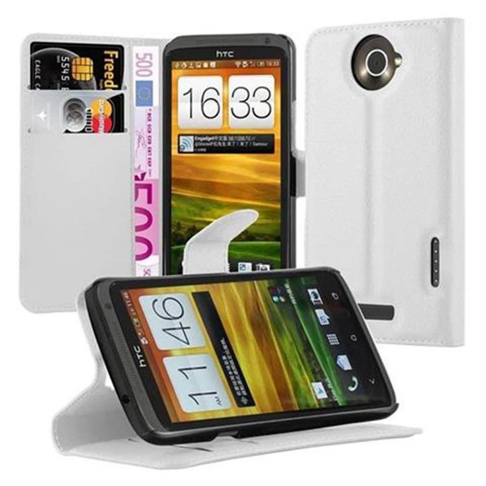 Custodia per HTC ONE X / X+ Portafoglio Protettiva Magnetica Libro Cover - Immagine 1 di 1