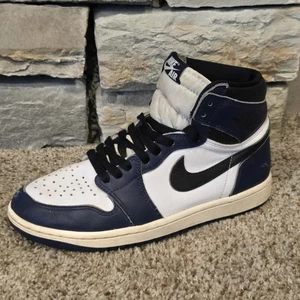 Nike Air Jordan 1 Retro OG High 'Midnight Navy' Men's Size 7 - Picture 1 of 10