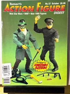Tomart's Action Figure Digest Magazine #57 Green Hornet Cover 1998 - Picture 1 of 2