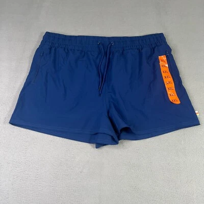 Pantalones cortos de natación OP Ocean Pacific para mujer 2XL azules con cordón ropa de playa Foto 1 de 4