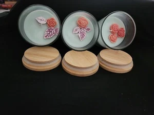 Homemade Organic Soy Scented Candles - Picture 1 of 5