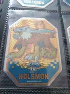 Digimon 1999 Marumiya HOLSMON embossed card digimon extremely rare - Picture 1 of 1