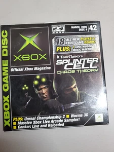 Official Xbox Magazine Demo Disc #42 Splinter Cell Chaos Theory tested in sleeve - Picture 1 of 1