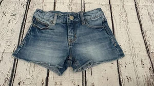 Gap Kids Girl Jean Shorts size 7 regular w/adjustable straps - Picture 1 of 5