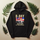 D-Day Hoodie, Remembrance day hoodie, UK Flag hoodie, Veterans hoodie, Gift top