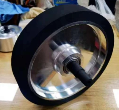 20x50x250mm Belt Sander Pulley RUBBER Wheel 2" BY 72" linisher SKF bearing shaft - Image 1 of 4
