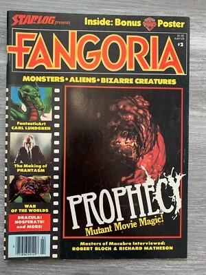 1979 FANGORIA Magazine #2 FN+ 6.5 Phantasm / Nosferatu with Doctor Who Poster - Image 1 of 4