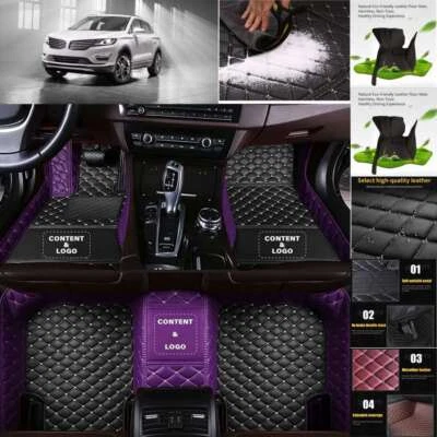 For Lincoln Aviator Car Floor Mats Waterproof Auto Custom Liners Carpets Pads - Изображение 1 из 4