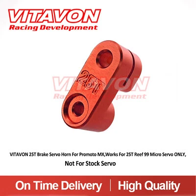 Vitavon 25T Brake Servo Horn For Promoto MX,Fit For 25T Reef 99 Micro Servo ONLY - Image 1 of 4