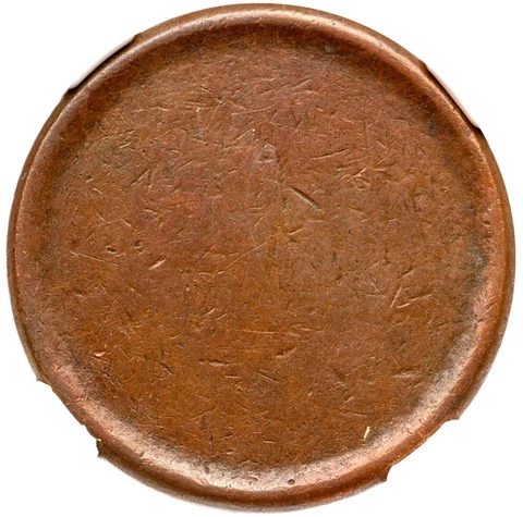 (1816-1857) NGC MINT ERROR Large Cent Planchet 1c Cover