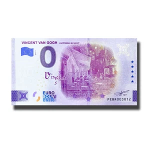 Billete de recuerdo de 0 euros Vincent Van Gogh Países Bajos PEBR 2022-5 - Imagen 1 de 3
