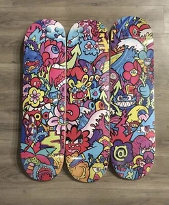 Vexx Skateboard - Set Of 3 - ‘Fear Of Bears' - #262/300 - Picture 1 of 2