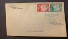 Philippines FDC #N26-N27 with hand stamp and Japanese Censor stamp