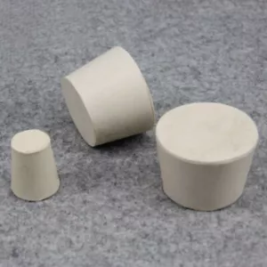 Rubber Stopper Bungs Laboratory Sealing Hole Stopper Tapered Flask Tube 8-160 mm - Picture 1 of 5