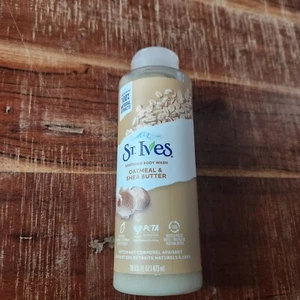 St. Ives Haferflocken Sheabutter beruhigendes Duschgel PETA zugelassen 16 Unzen - Bild 1 von 3