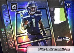 2022 Donruss Optic D'WYANE ESKRIDGE (RC) Seahawks #'d/50 Prime Rookie Patch - Picture 1 of 2