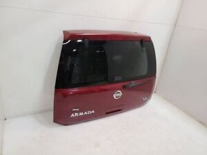 2004-07 NISSAN ARMADA Trunk Hatch Tailgate With Power Lift Red Brown  