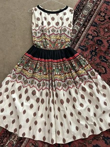 Vintage Gavotte ladies Cotton Summer dress 1950/60 Size 40 Bust 34” Tea Dress - Picture 1 of 8