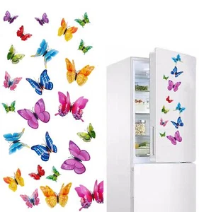 24PCS 3D Butterfly Wall Decor Removable Butterfly Stickers Decor 12 Styles Do... - Picture 1 of 9