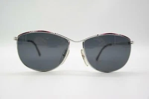 Vintage Christian Dior 2680 76 Silver Multicolored Oval Sunglasses NO - Picture 1 of 6