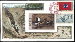 Duck FDC - TN13 1991 Tennessee - Picture 1 of 1