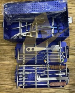 Juego de instrumentos ortopédicos de fragmento grande de 4,5 mm y 6,5 mm de acero alemán - Imagen 1 de 3