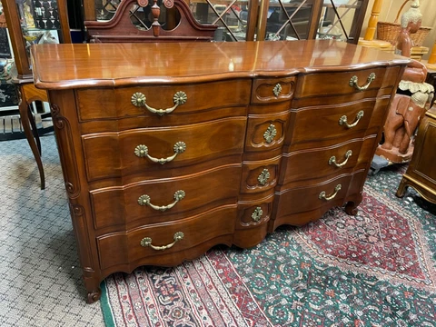 French Provincial Style Dresser Cherry Grand Rapids Michigan Cover