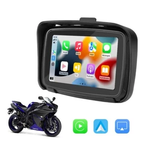 5 Inch Waterproof Wireless Android Auto Carplay Screen for Motorcycle 2+32GB - Picture 1 of 9
