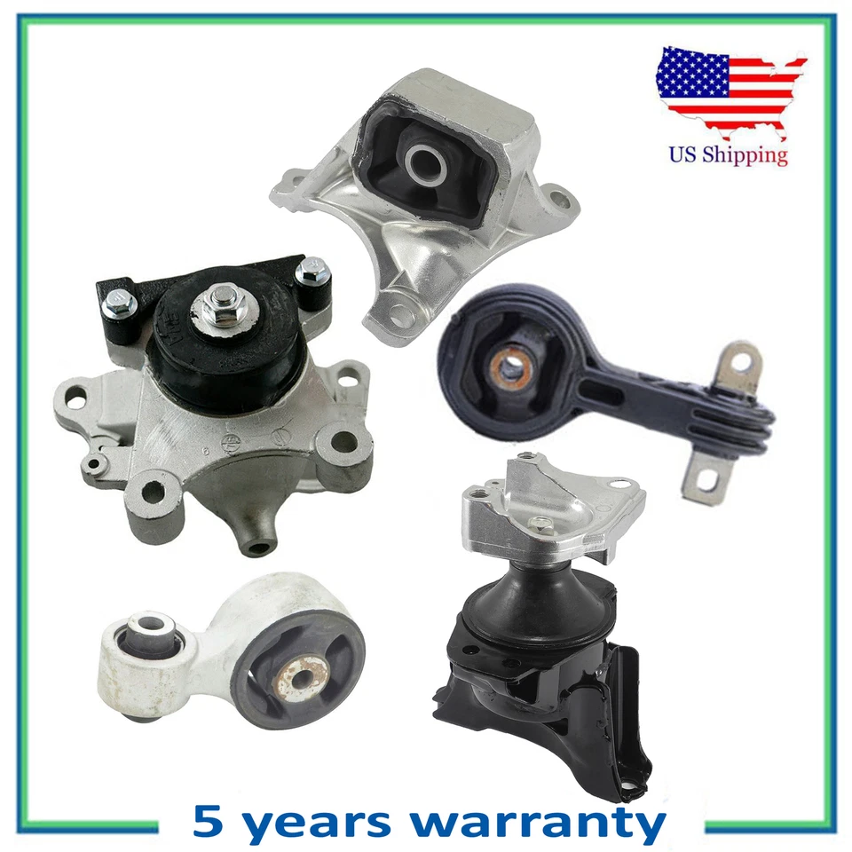 Juego de 5 piezas de montaje de motor y transmisión M4164 para Acura CSX 2006-2011 2,0 L L L4 Foto 1 de 4
