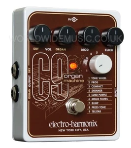Máquina de órganos EHX Electro Harmonix C9 pedal FX/caja de pistoletazo - Imagen 1 de 1