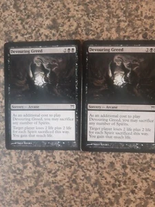 MTG - 2 x Devouring Greed - Champions of Kamagawa - Picture 1 of 1