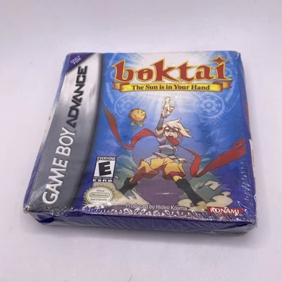 Boktai The Sun is in your Hand Nintendo Game Boy Advance Sealed New Hideo Kojima - Image 1 of 4