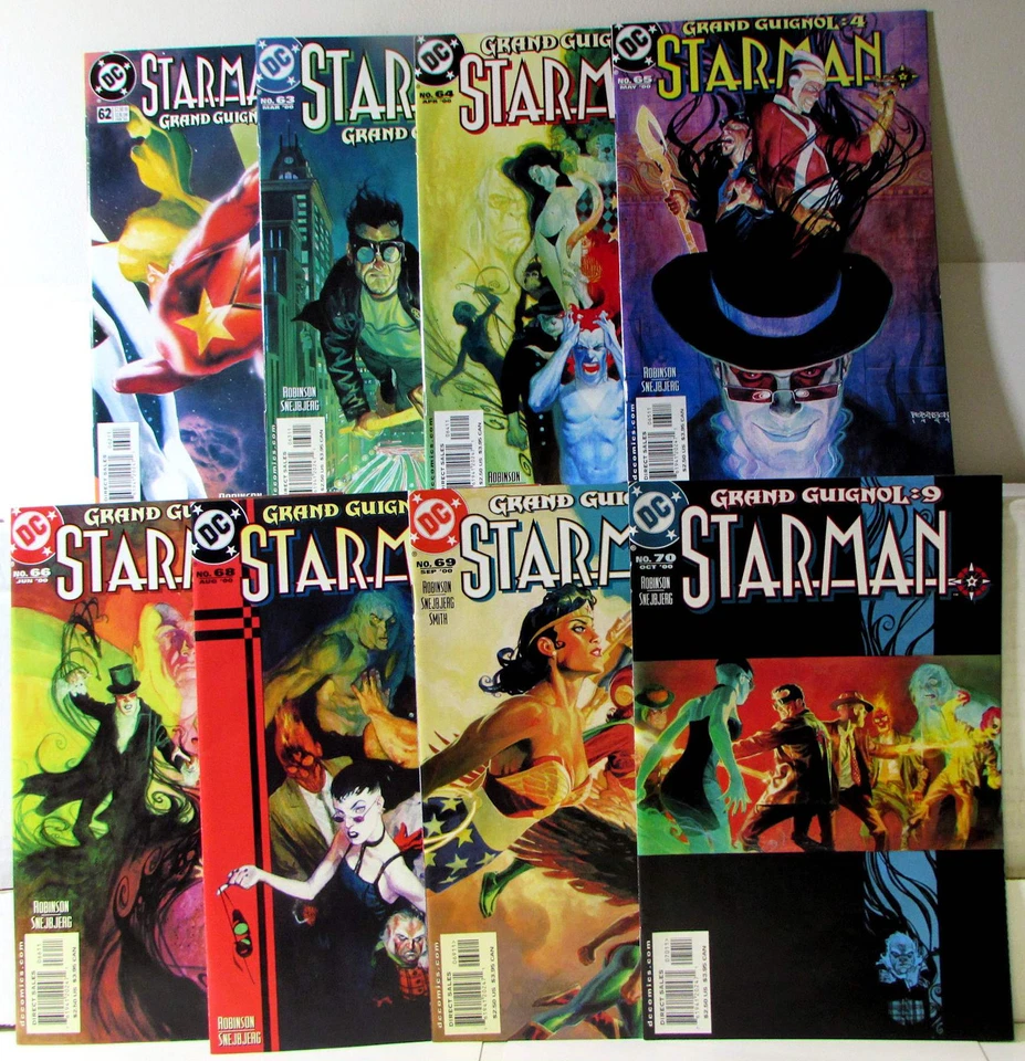 Starman Lot of 8 #62, 63, 64, 65, 66, 68, 69, 70 (2000) DC 9.4 2nd Series Comics - Image 1 of 1