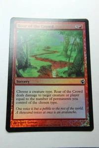 MTG Roar of the Crowd x1-Foil -Morningtide-Lightly Played - Picture 1 of 1