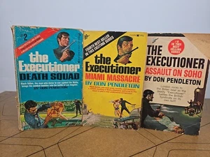 The Executioner Lot/3 #2 Death Squad #4 Miami #6 Soho by Don Pendleton - Bild 1 von 15